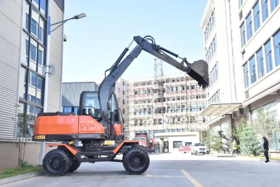 CE-Approved-6ton-9ton-Mini-Excavators-Digger-Earth-Moving-Machine-Hydraulic-Wheel-Excavator (2)