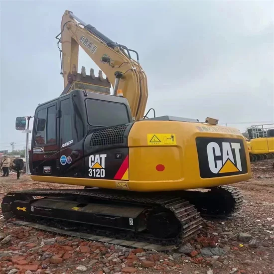 Japan-Origin-Medium-Size-Used-Caterpillar-312c-312D-320c-320d-330d-Crawler-Excavator-with-Jack-Hammer (2)